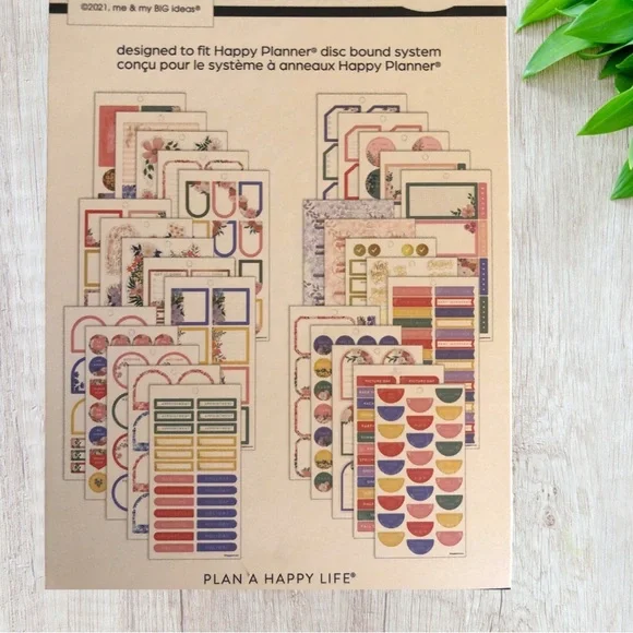 Happy Planner 4 Pack Encouragement Stickers Journal Scrapbook Crafting Pads HP - Picture 7 of 15